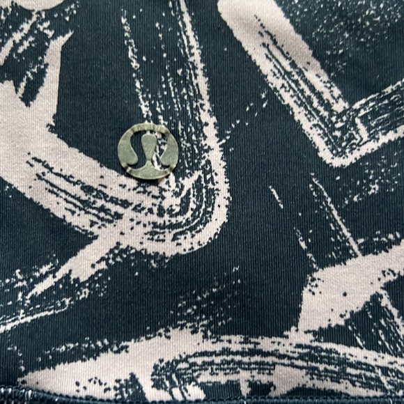 lululemon blue & pink size 4 leggings - Picture 3 of 4